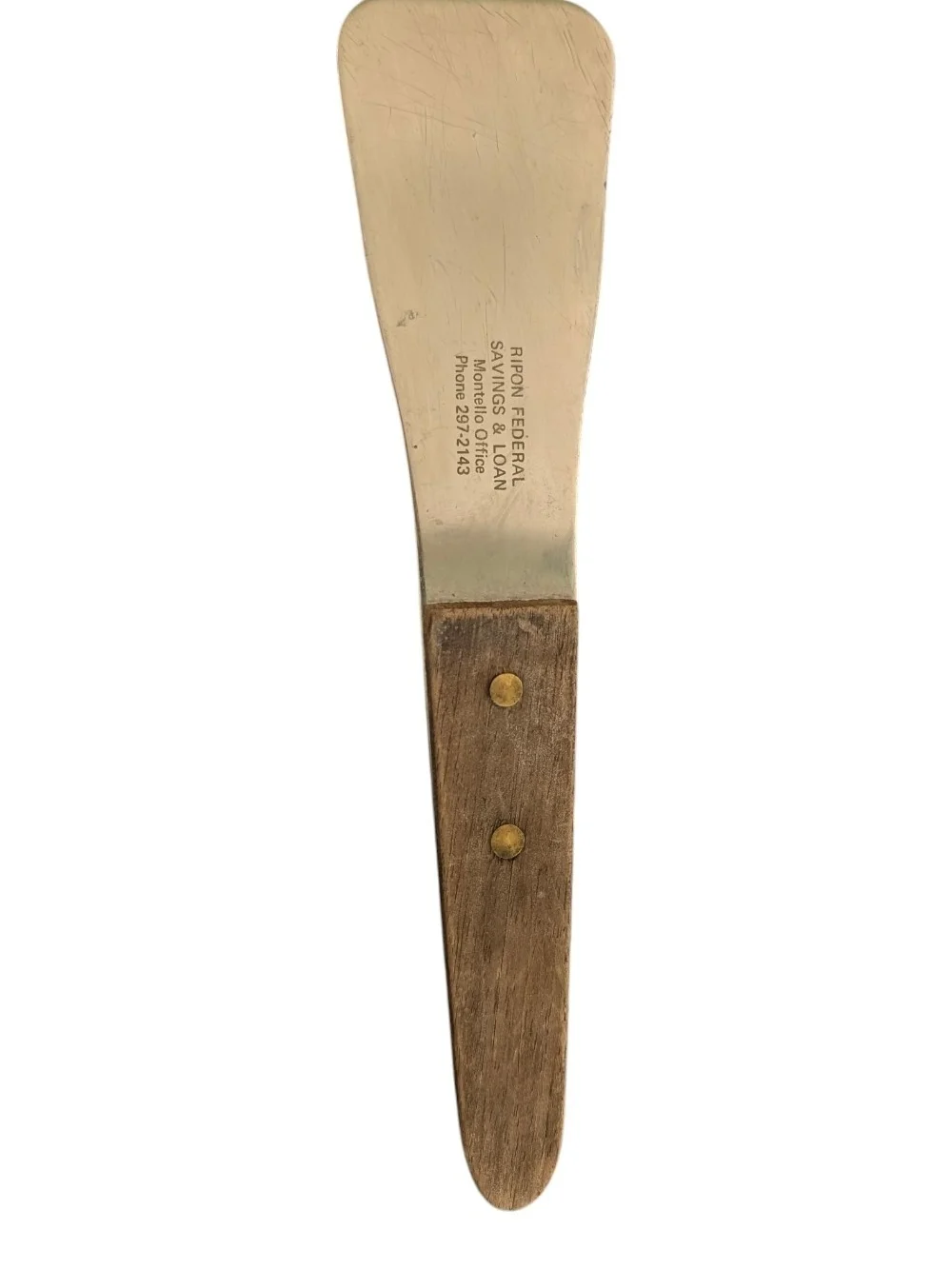 Promo Ice Cream Spatula with Wood Handle